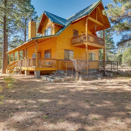 Dog-Friendly Nutrioso Cabin With Wraparound Porch! ภายนอก รูปภาพ
